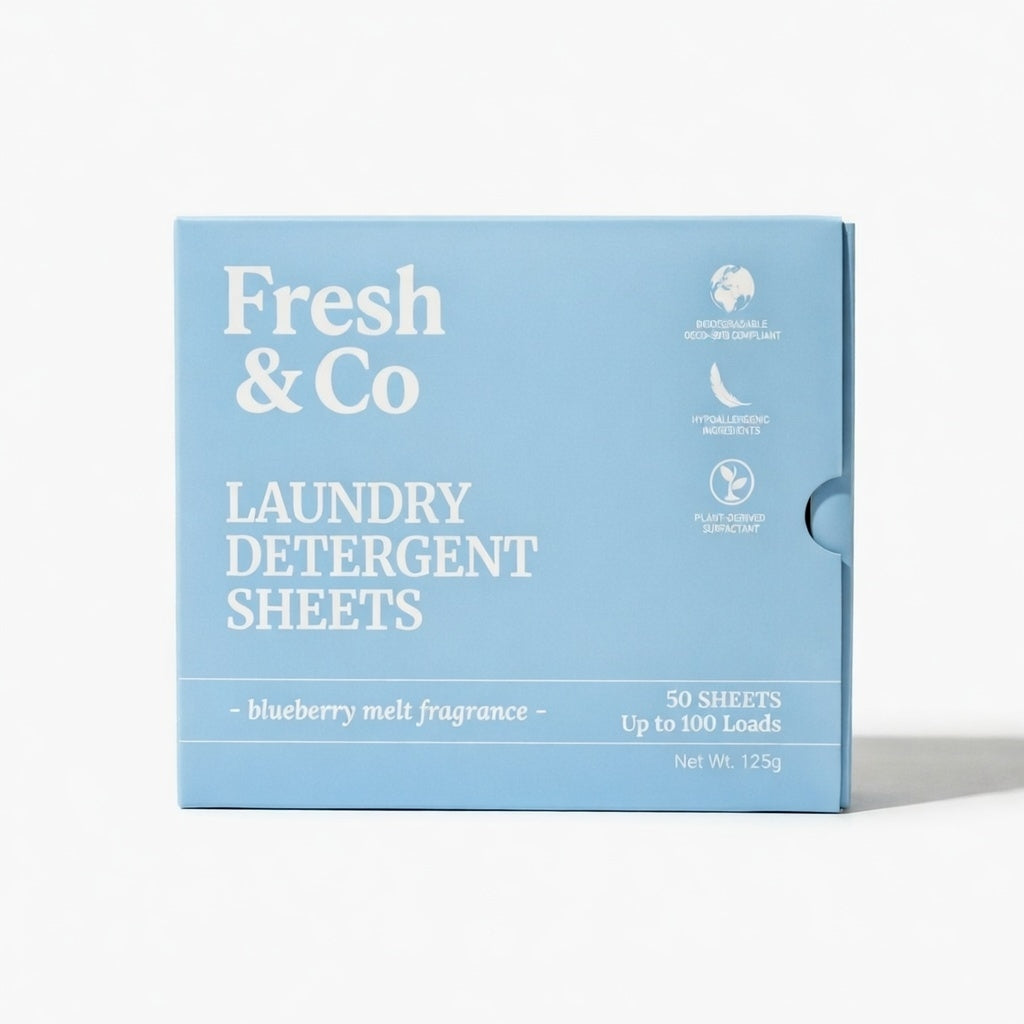 Detergent Sheets - Blueberry Melt Fragrance